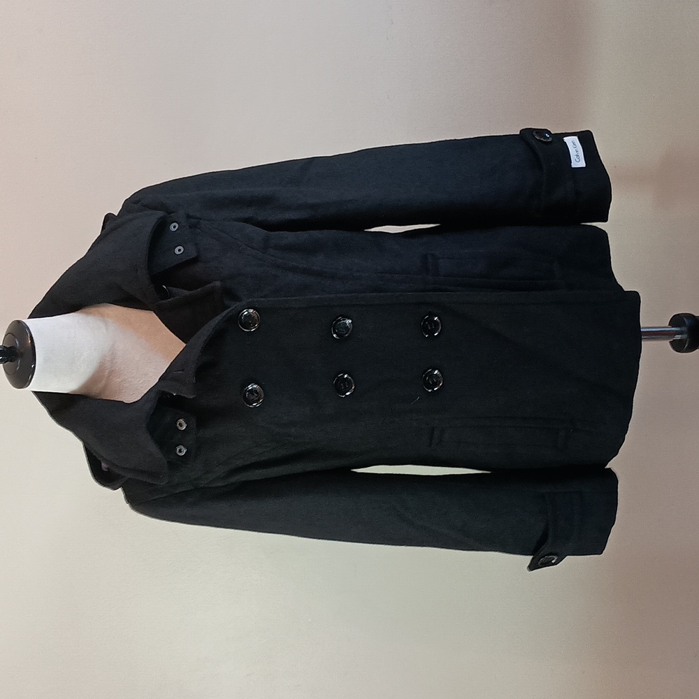 Calvin Klein Wool Coat With Hood